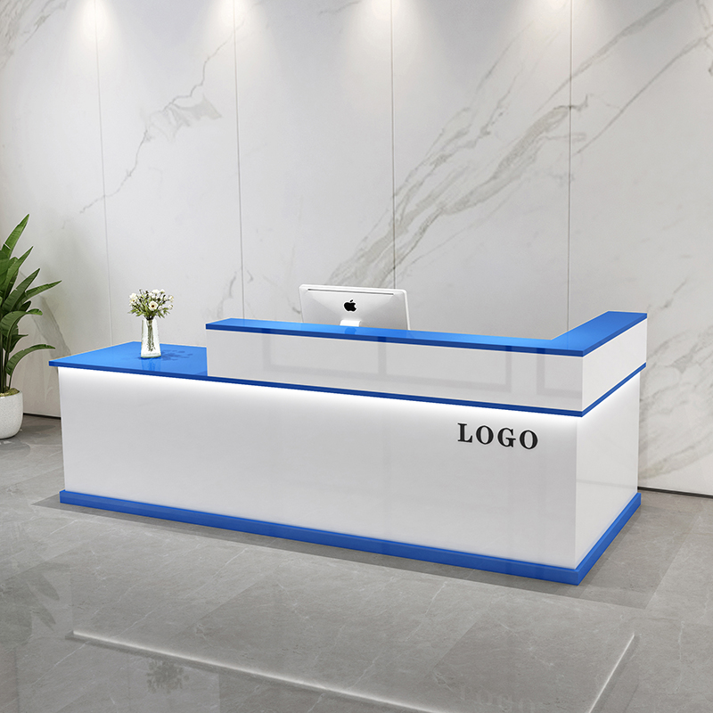 Office Furniture Usa - 高級受付カウンター、シニア向けカスタムビューティー、工業用受付カウンター、アメリカスタイル、レセプションモストラドール、オフィス家具