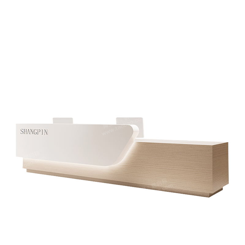 Office Furniture Usa - 収納付き高級受付カウンター シンプルモダンビューティー インダストリアル風受付カウンター アメリカンスタイル 受付モストラドール オフィス家具