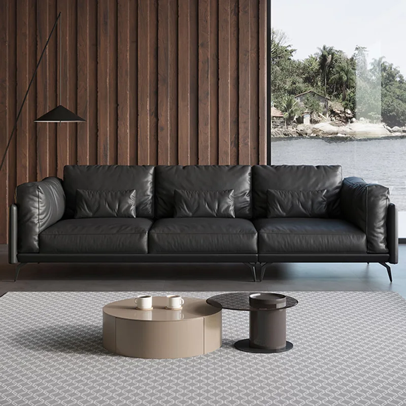革製オフィスソファ　第一層牛革　応接室　レセプションエリア　 - Office Furniture First のレビューと価格