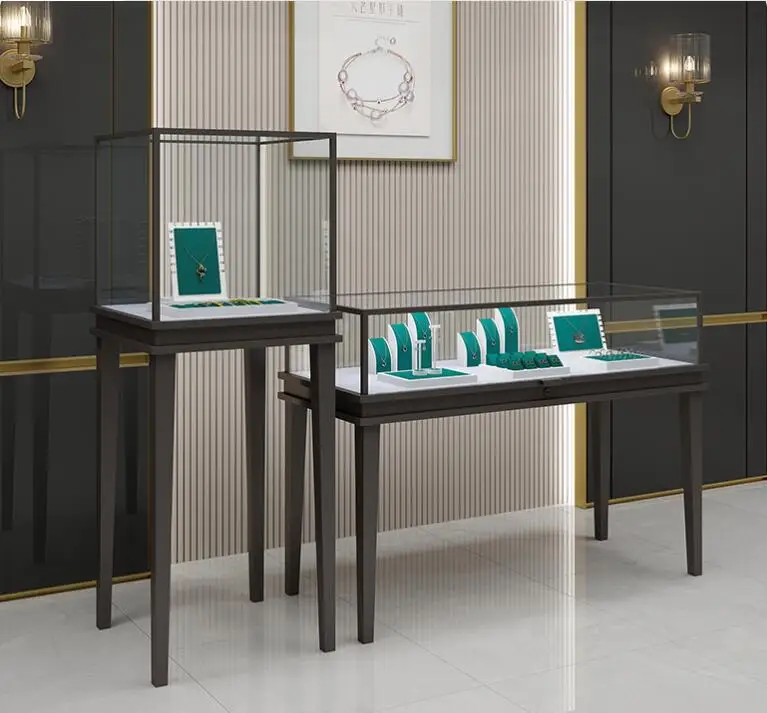 ジュエリーディスプレイケーススポット透明ガラスキャビネットフ - Office Furniture First のレビューと価格