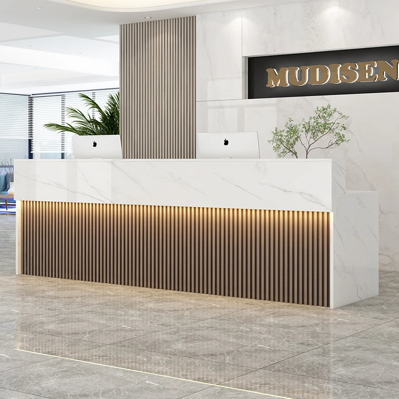 アメリカンレトロな受付デスク 北欧の高級顧客センター ショッ - Office Furniture Center のレビューと価格