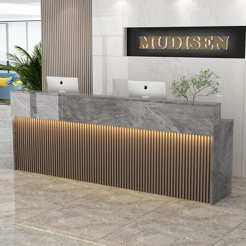 アメリカンレトロな受付デスク 北欧の高級顧客センター ショッ - Office Furniture Center のレビューと価格