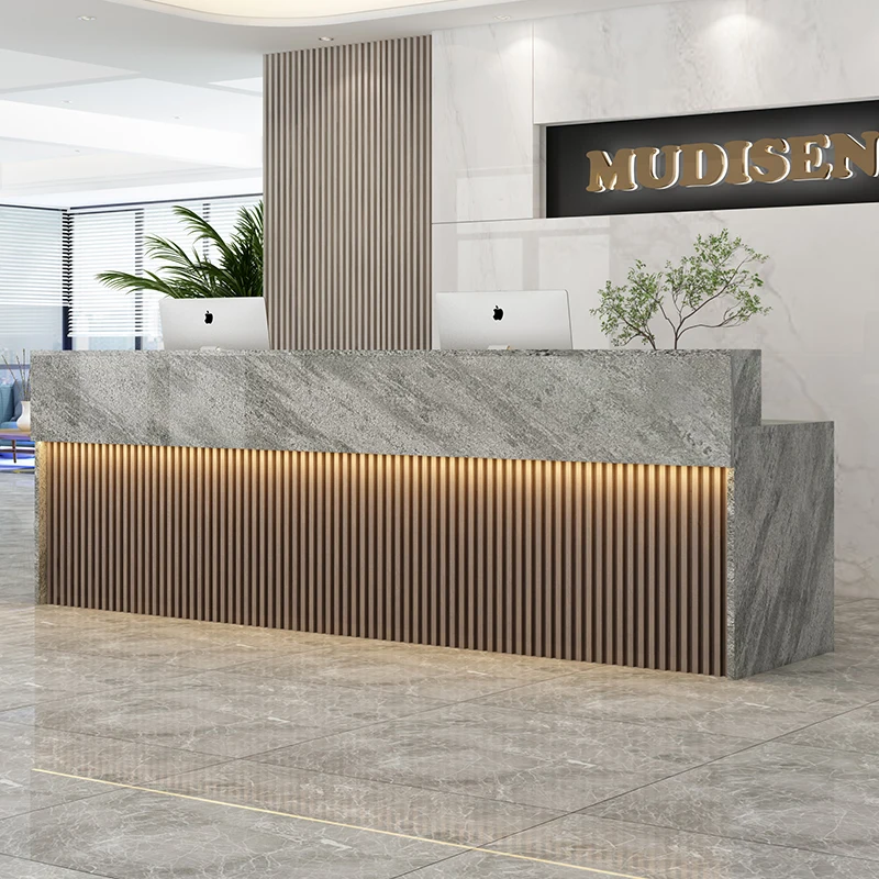 アメリカンレトロな受付デスク 北欧の高級顧客センター ショッ - Office Furniture Center のレビューと価格