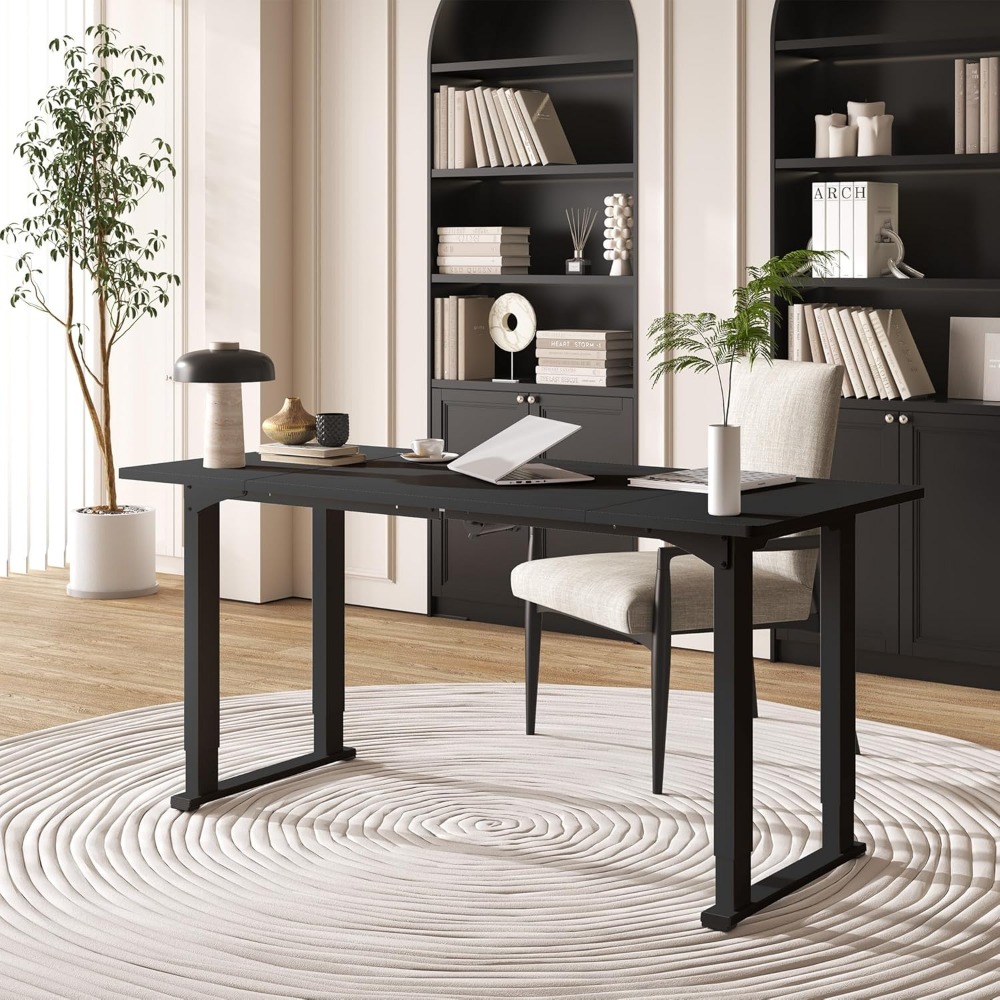 米国発送 4脚スタンディングデスク 大型 79x31インチ  - Office Furniture Usa のレビューと価格