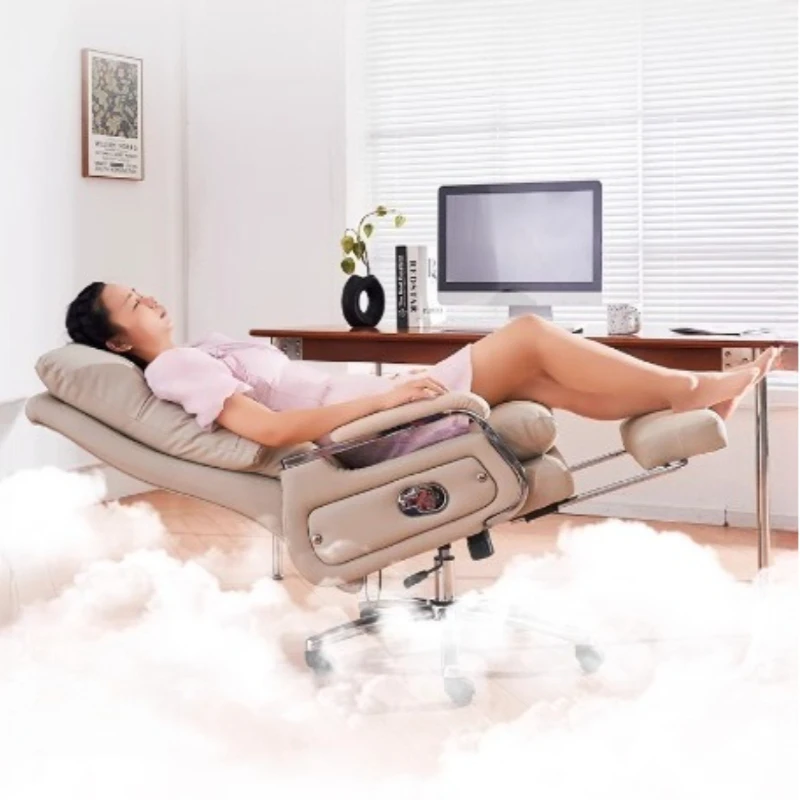 第一層牛革製コンピューターチェア、ホームボスチェア、快適な座 - Office Furniture First のレビューと価格