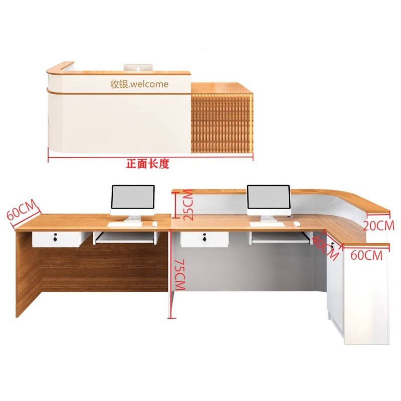 高級受付カウンター、シニア向けカスタムビューティー、工業用受 - Office Furniture Usa のレビューと価格