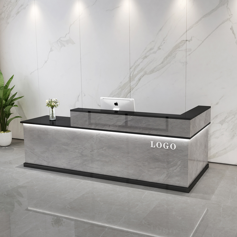 高級受付デスク シニアモダンビューティー インダストリアル受 - Office Furniture Usa のレビューと価格