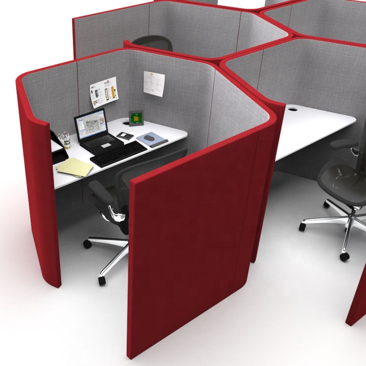 ワークステーション家具 プライベートオフィスブース席 モダン - Office Furniture Center のレビューと価格