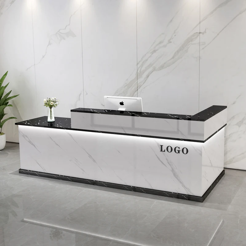 高級収納付き受付デスク、シニア向けカスタムビューティー、工業 - Office Furniture Usa のレビューと価格