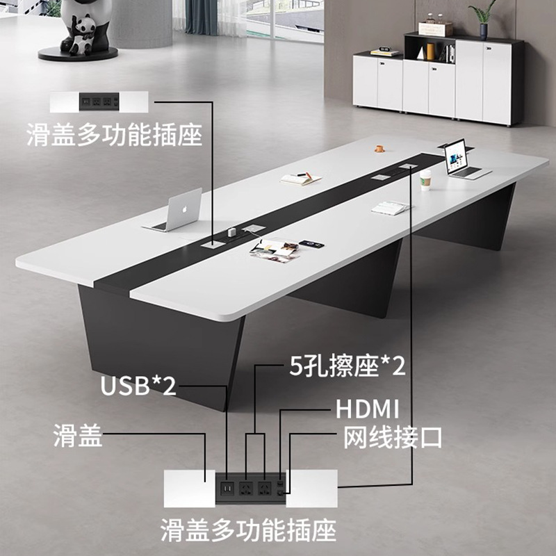 長い大型会議テーブル、オフィス会議室、研修・交渉用テーブルと - Office Furniture Group のレビューと価格