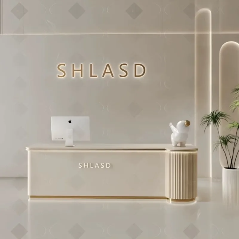 フレンチクリームスタイル受付カウンター シンプルモダンホテル - Office Furniture Center のレビューと価格