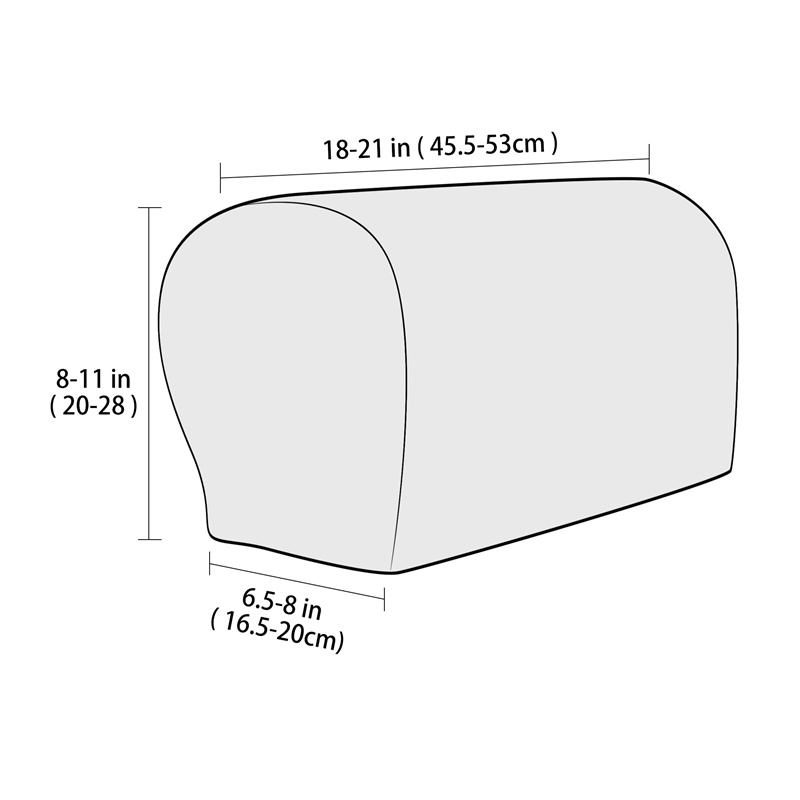 2 ピース/セットベルベットソファアームチェアカバー滑り止め - Office Furniture Group のレビューと価格