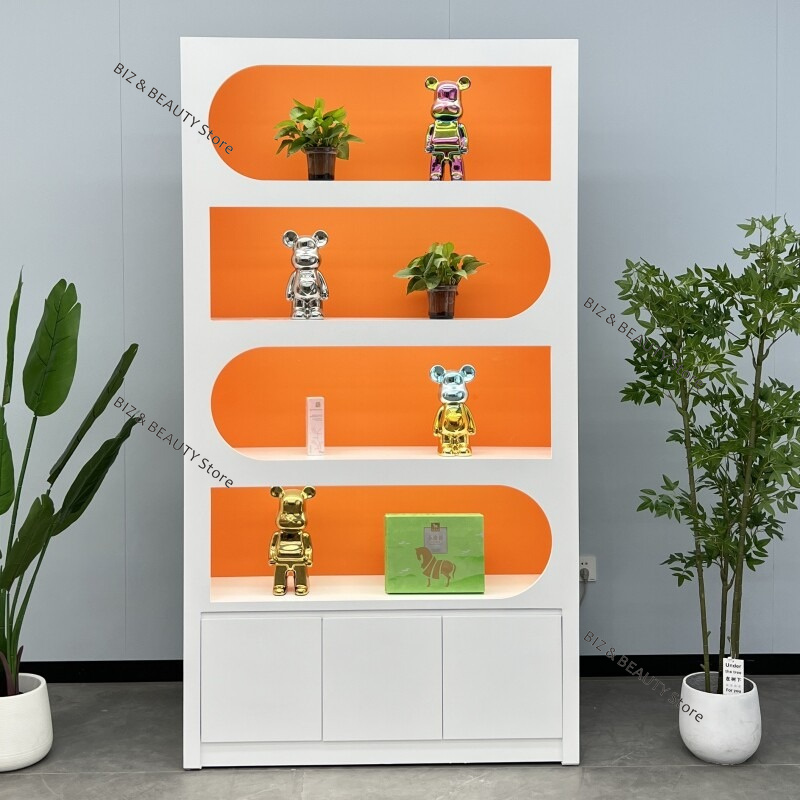 カスタムハイグロスラッカー化粧品ディスプレイキャビネット - - Office Furniture Images のレビューと価格